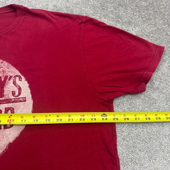 Coastal Classic Vintage Leroy's Board Shops Graphic T-Shirt Mens XXL Red Skater - Picture 6 of 8